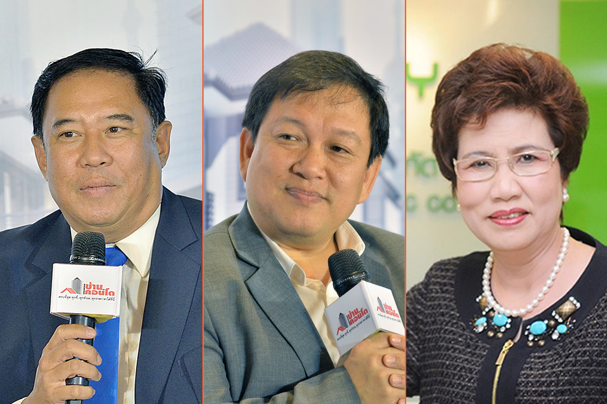 3 นายกอสังหาฯแนะรัฐ แก้ปากท้องประชาชน ชงเลิก LTV-เลื่อนภาษีที่ดิน