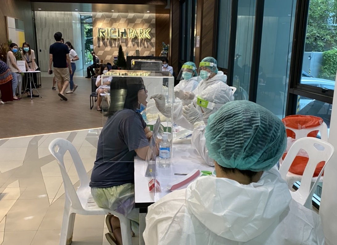 RICHY ร่วมหยุดเชื้อเพื่อชาติ ตรวจโควิด-19 ให้ลูกบ้านฟรี