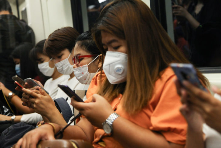 Coronavirus precautions in Bangkok