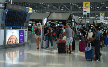 ภาพสนามบิน ประกอบข่าวห้าม เครื่องบินเข้าไทย