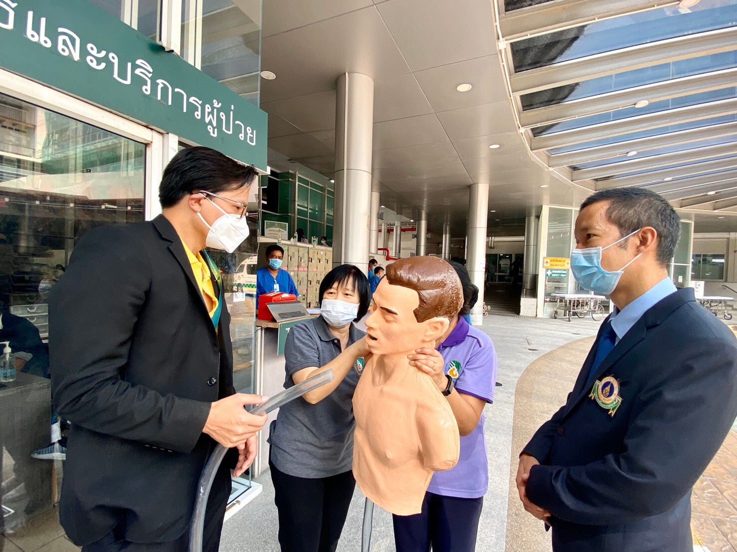 ดึงงานวิจัยใช้เร่งด่วน กยท.ผลิตหุ่นยางโมเดล เพิ่มความปลอดภัยนักรบเสื้อกาวน์ สู้โควิด-19