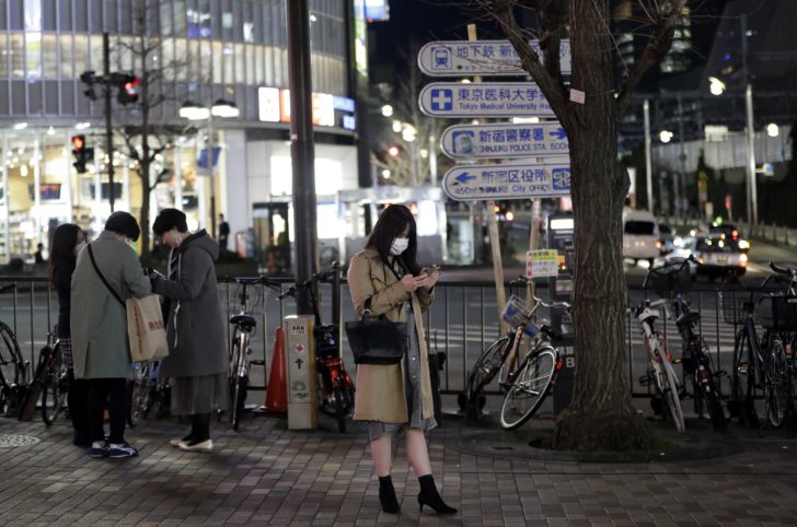Tokyo Governor Asks Residents to Stay at Home บรรยากาศในกรุงโตเกียว