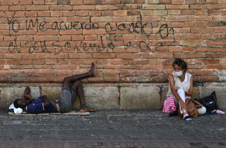 COLOMBIA-HEALTH-VIRUS แรงงานเวเนซุเอลาตกงาน ไร้บ้าน หลังโคลอมเบียล็อกดาวน์