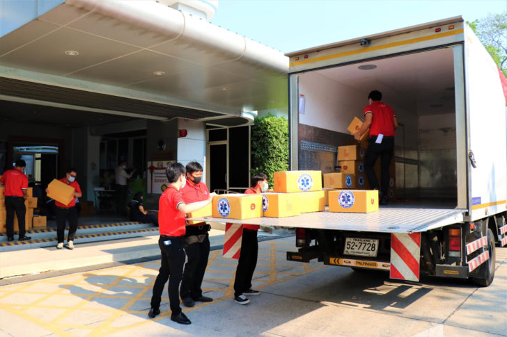 ไปรษณีย์ไทย จัด ‘ส่งความห่วงใย ส่งให้ สู้ภัย COVID-19’ ระดมคนไปรษณีย์ (5)