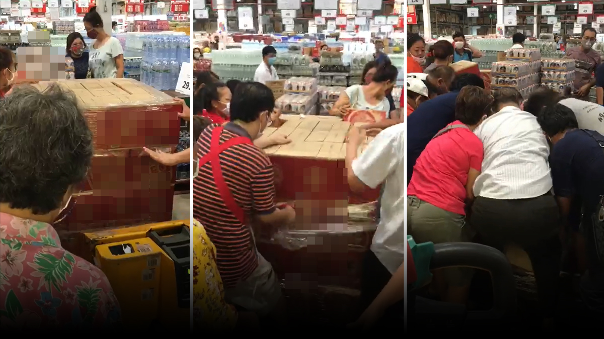 แย่งซื้อเหล้า-เบียร์อุตลุด ขายวันแรกซูเปอร์มาร์เก็ตเกลี้ยง