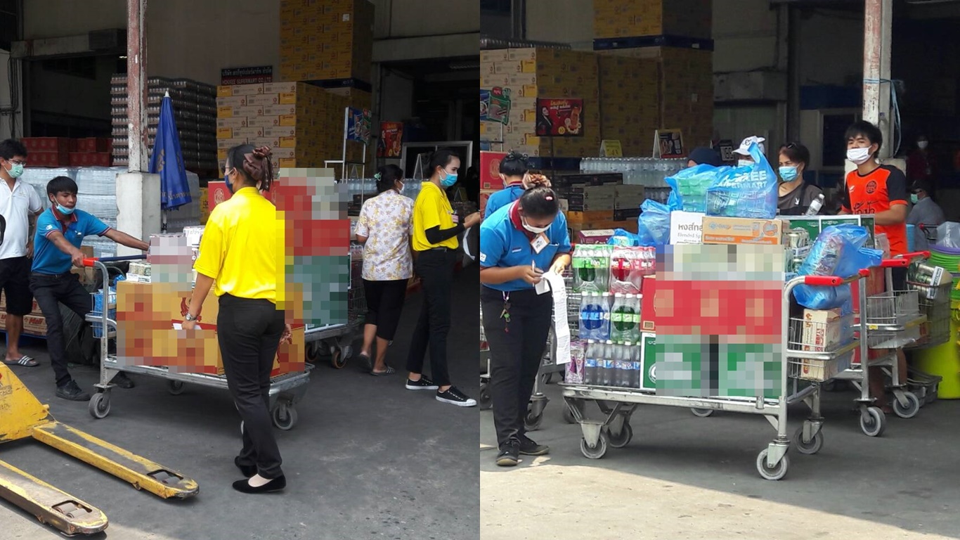 ชาวโคราชแห่ซื้อเครื่องดื่มแอลกอฮอล์แน่นร้าน หลังเปิดขายได้วันแรก