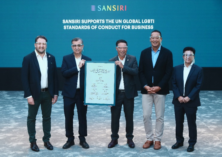 แสนสิริสร้างมาตรฐานใหม่ของการยอมรับความเท่าเทียม ในฐานะบริษัทแรกในไทย