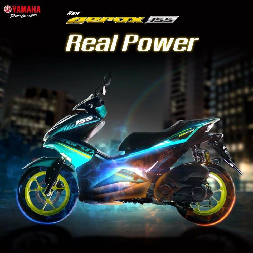 Yamaha Aerox 155  สกินใหม่… ที่สุดแห่งสปอร์ตออโตเมติก