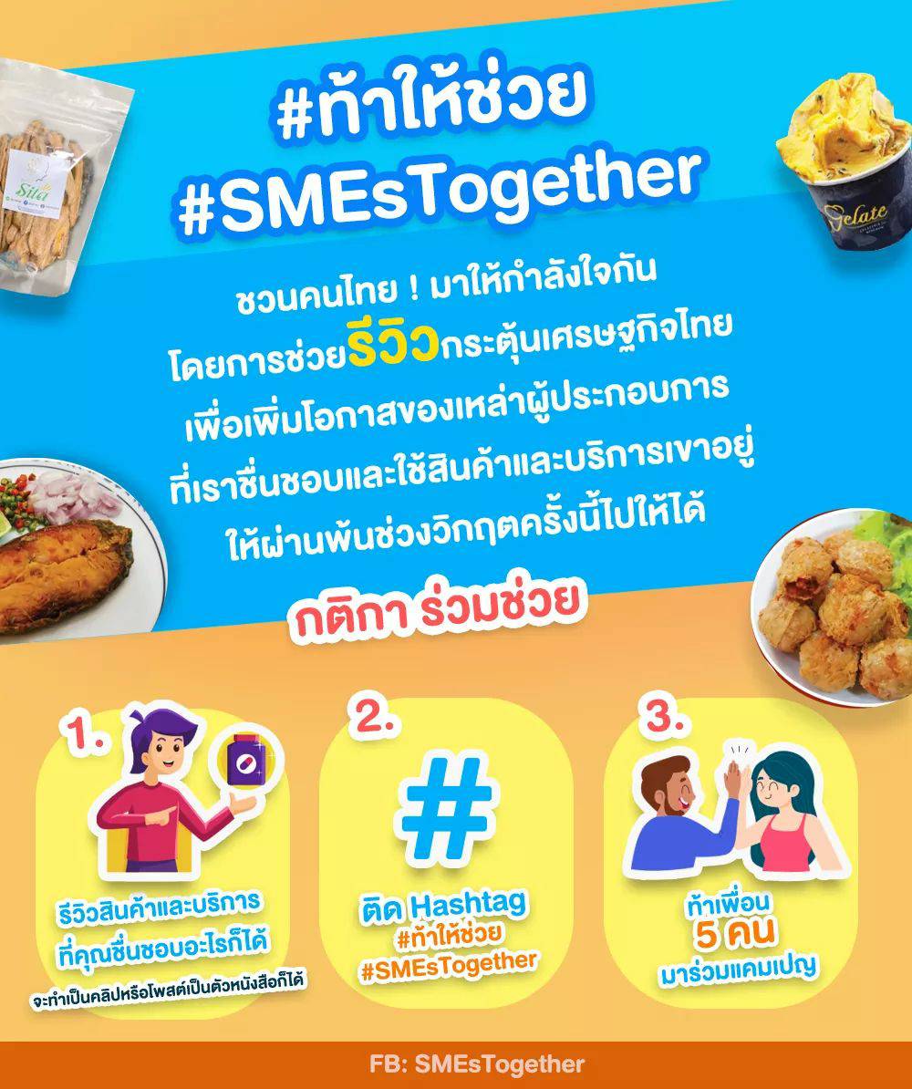 พิษโควิดทำ SMEs อ่วม ผู้บริโภค-ผู้ประกอบการหันมาช่วยรีวิว สร้างโอกาสทางการขาย