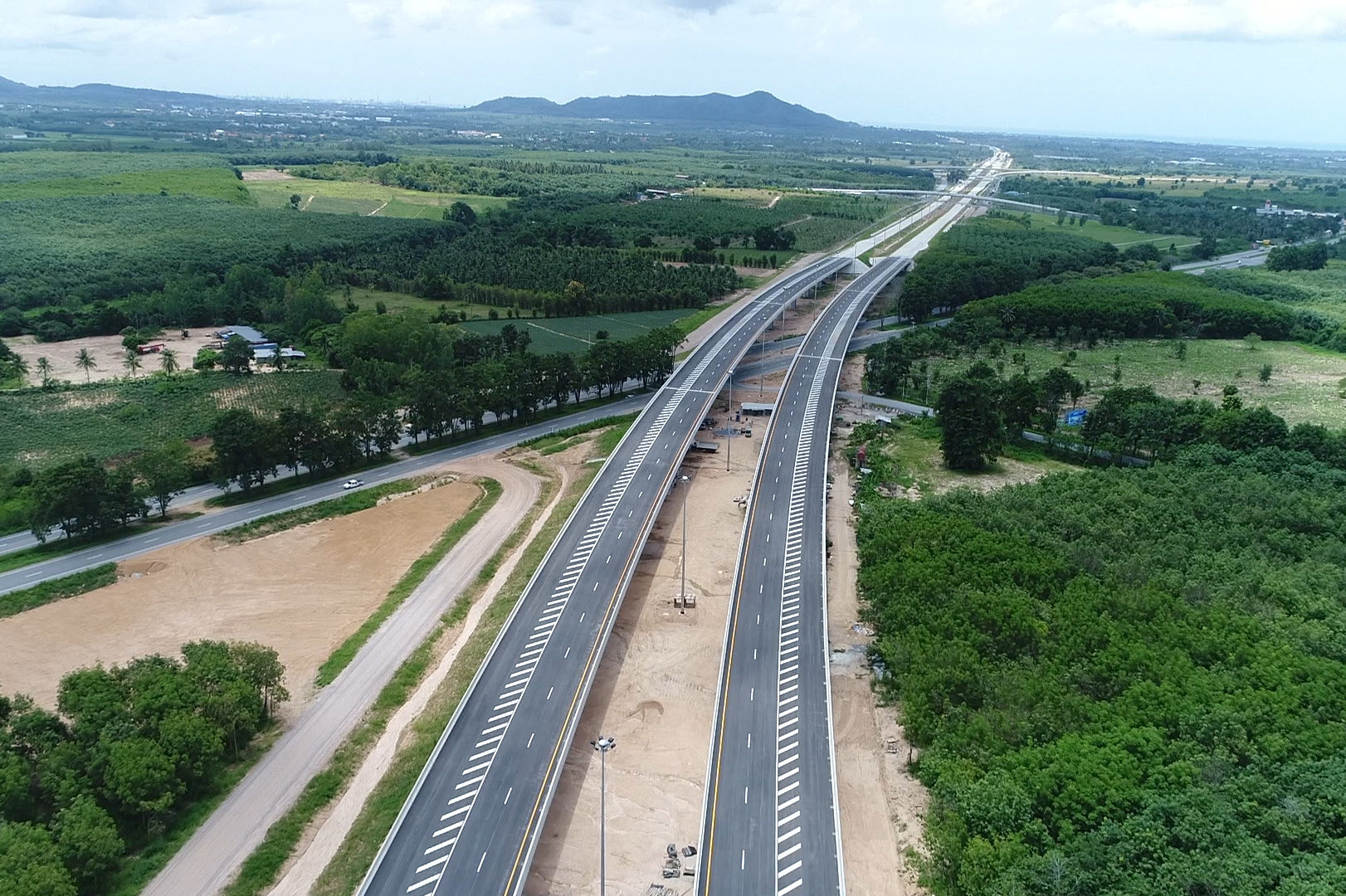 วิ่งฟรี 3 เดือน มอเตอร์เวย์สาย “พัทยา-อู่ตะเภา” เริ่ม 22 พ.ค.