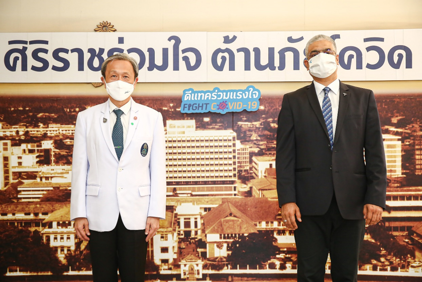 ‘ดีแทค’ สนุบสนุน รพ.ศิริราช เปิดโครงการ “ดีแทคร่วมแรงใจ Fight COVID-19”