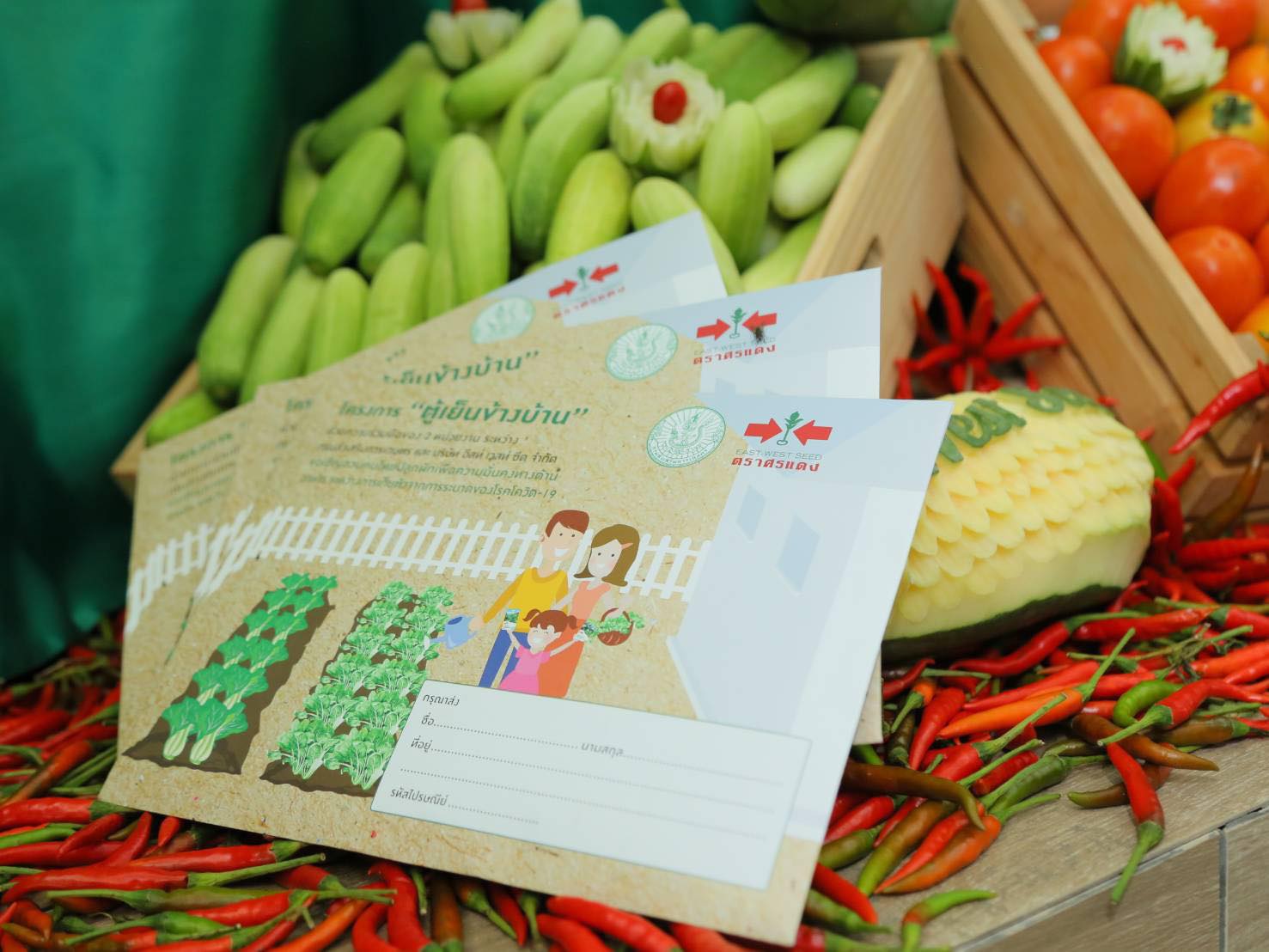 ลงทะเบียนโครงการ “ตู้เย็นข้างบ้าน” รับแจกเมล็ดพันธุ์ฟรี 1 หมื่นชุด
