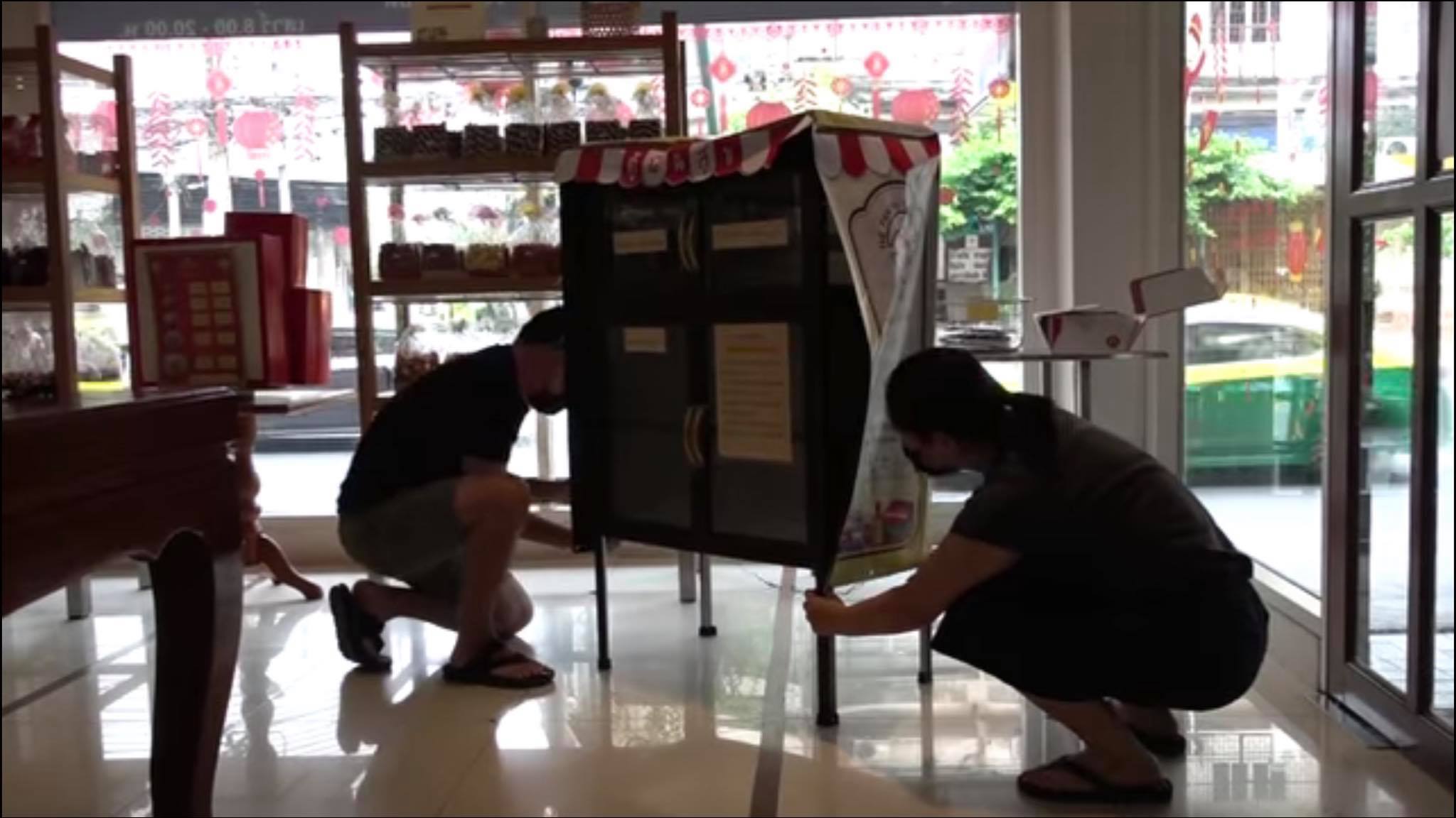 นักการตลาดผุดไอเดีย “ตู้ปันสุข” ให้ชาวบ้านแบ่งปันอาหารในยุคโควิด