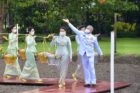 ชมภาพ "พิธีหว่านเมล็ดพันธุ์ข้าว" ในแปลงนาสาธิต สวนจิตรลดา