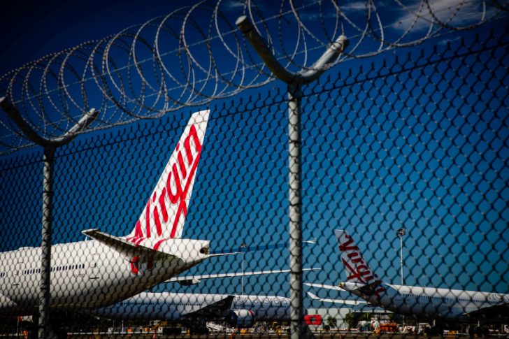 AUSTRALIA-HEALTH-VIRUS-AVIATION-VIRGIN