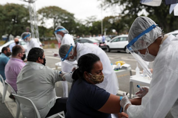 Outbreak of the coronavirus disease (COVID-19), in Sao Paulo