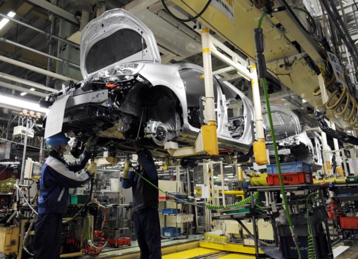 JAPAN-AUTO-COMPANY-TOYOTA-AQUA