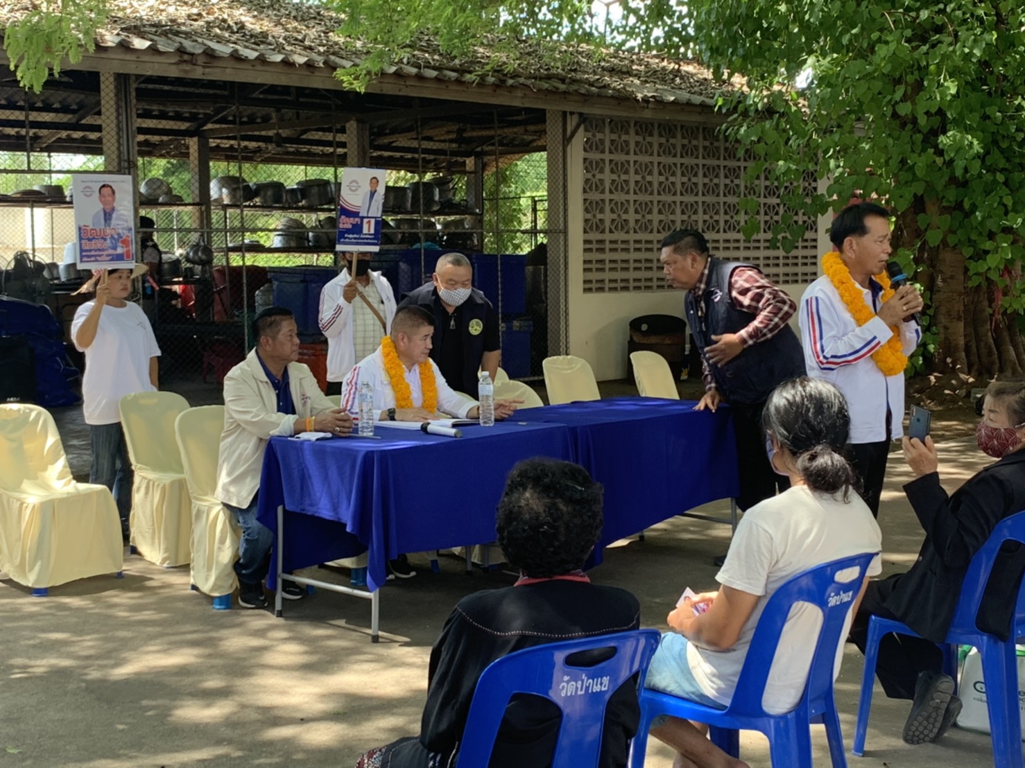 “ธรรมนัส” สวมหมวกสองใบ ช่วยพลังประชารัฐหาเสียงเลือกตั้งซ่อมเขต 4 ลำปาง