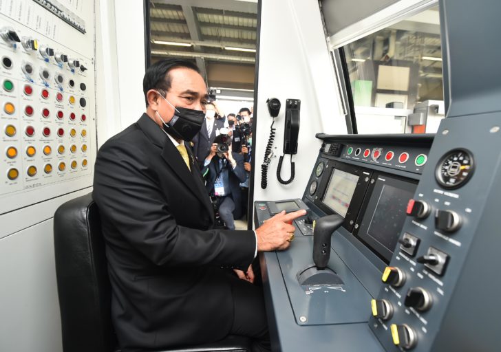 พล.อ.ประยุทธ์ เปิดรถไฟฟ้า พล.อ.ประยุทธ์ เปิดรถไฟฟ้า
