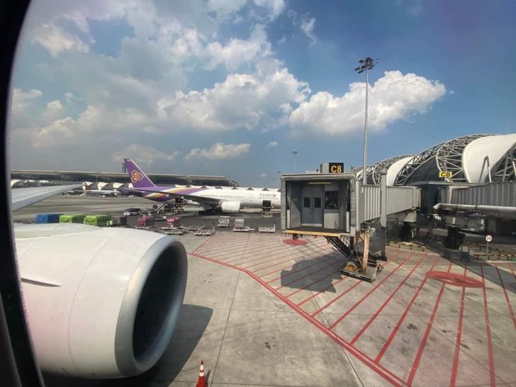 เครื่องบินการบินไทย การบินไทย สนามบิน