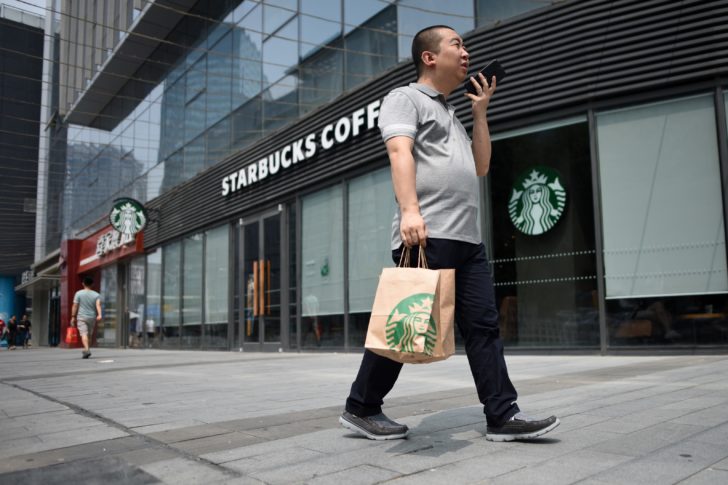CHINA-ALIBABA-STARBUCKS-FOOD-DRINK-RETAIL