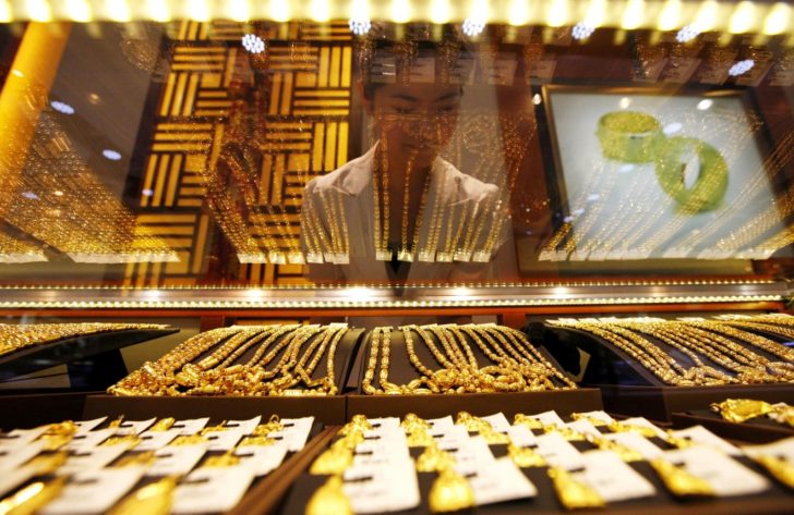 CHINA-ECONOMY-GOLD