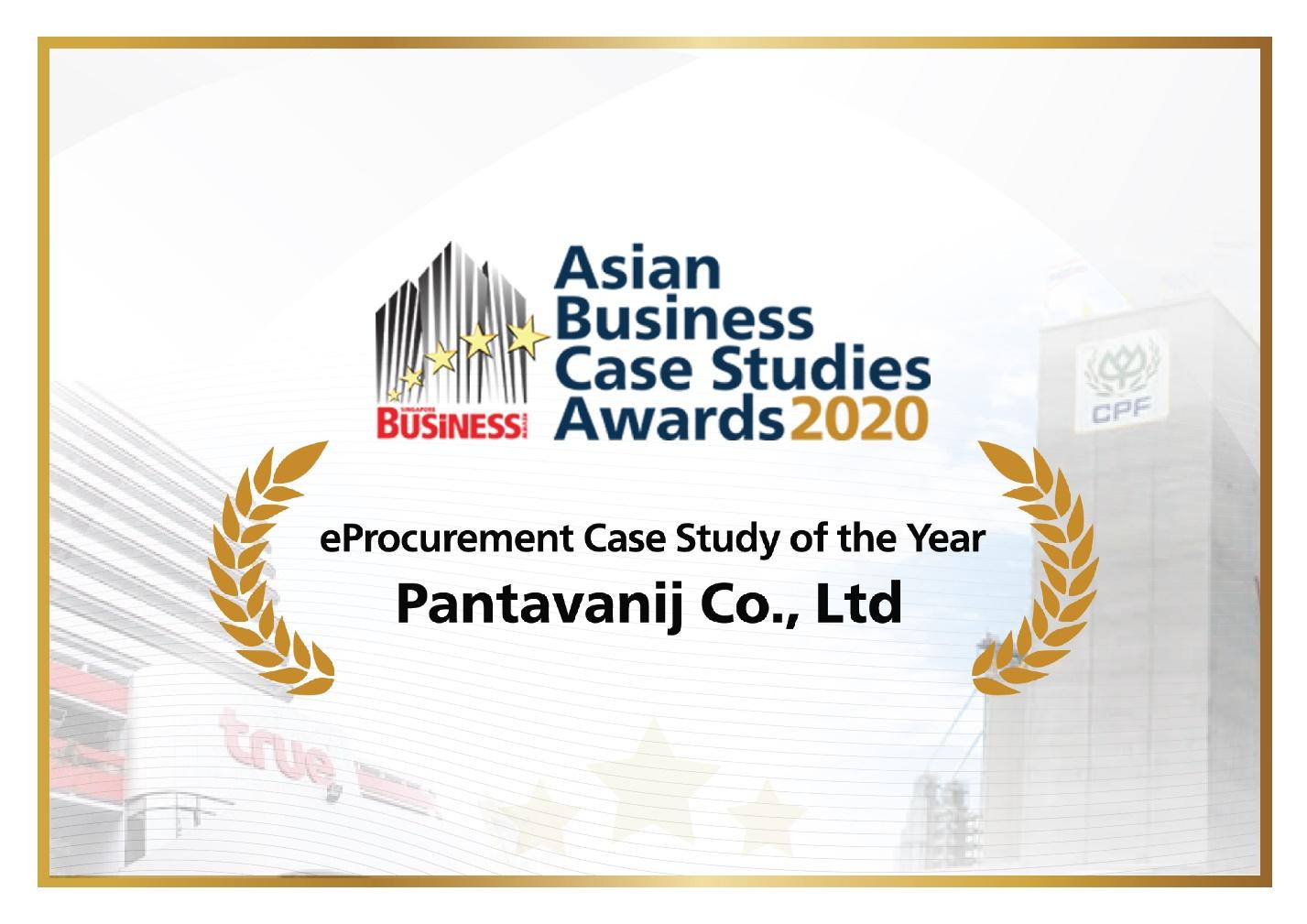 ตอกย้ำความสำเร็จอีกครั้ง พันธวณิช คว้ารางวัลชนะเลิศ Asian Business Case Studies Awards 2020 จาก Singapore Business Review Magazine (SBR)