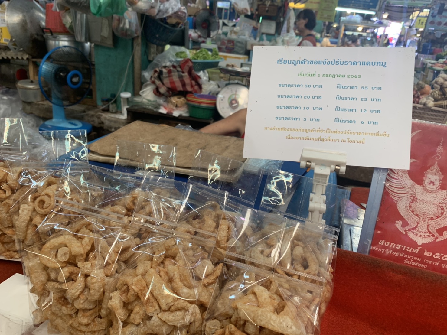 หมูขึ้นราคา แคปหมู-กุนเชียง-หมูยอ อ้างต้นทุนพุ่งขึ้นราคายกแผง