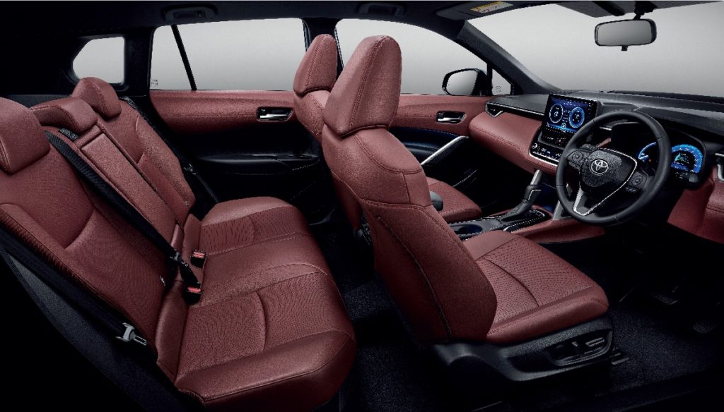 ภายใน Toyota Corolla Cross