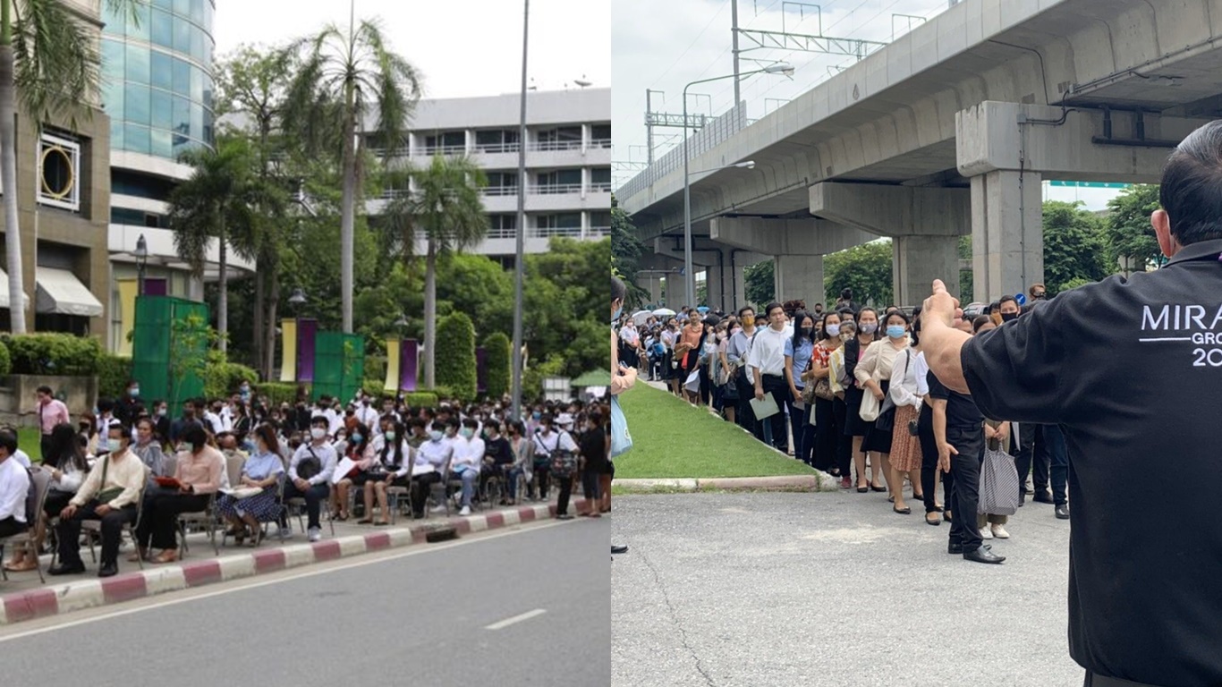 โรงแรมมิราเคิล รับ 300 อัตรา แห่สมัคร 5 พันคน เงินเดือน 2 หมื่น