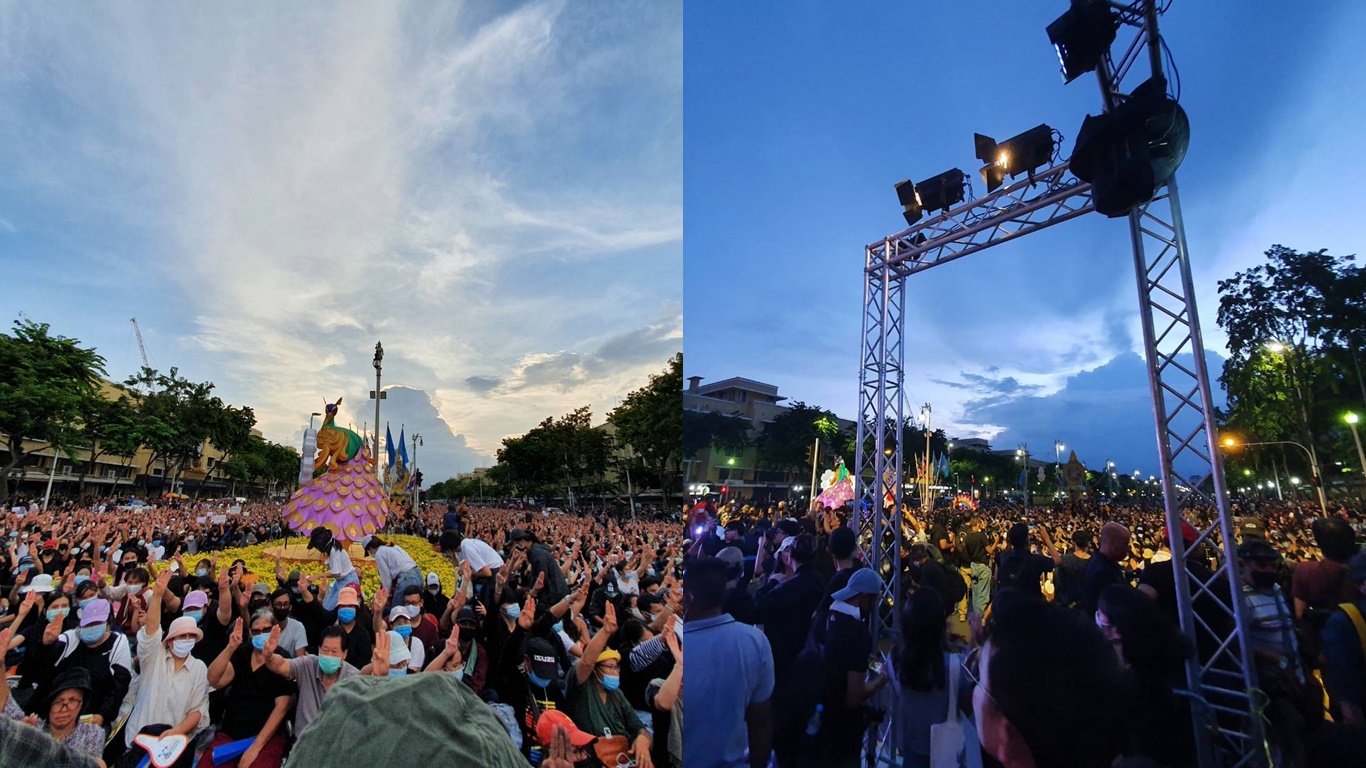 ยื่นคำขาด “ประชาชนปลดแอก” ขีดเส้นตายกันยาฯ รัฐบาลต้องยุบสภา