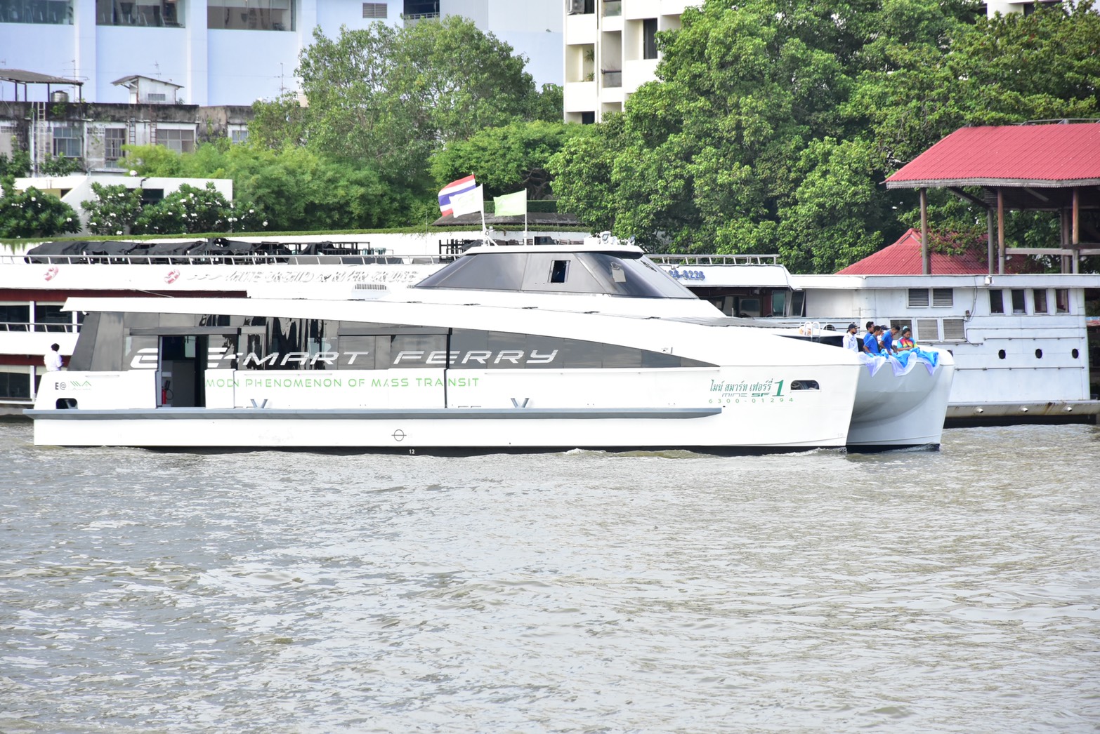 ทดสอบเรือไฟฟ้าวิ่งแม่น้ำเจ้าพระยาประเดิมเส้นทาง “ปากเกร็ด-สาทร” ปลายปีนี้