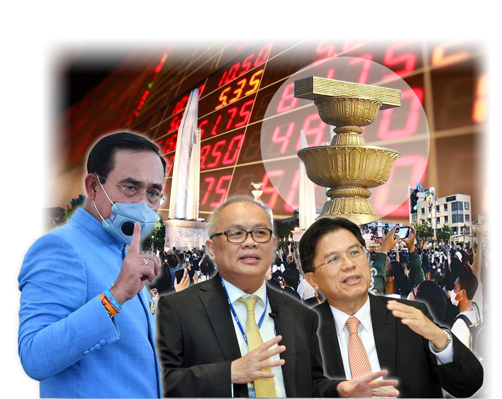 “ประยุทธ์” โดดเดี่ยว กลางมรสุม พรรคร่วมแตกคอ-คุมเชิงต่อรองทุกวาระ