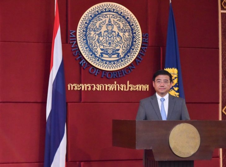 นายเชิดเกียรติ อัตถากร โฆษกกระทรวงการต่างประเทศ