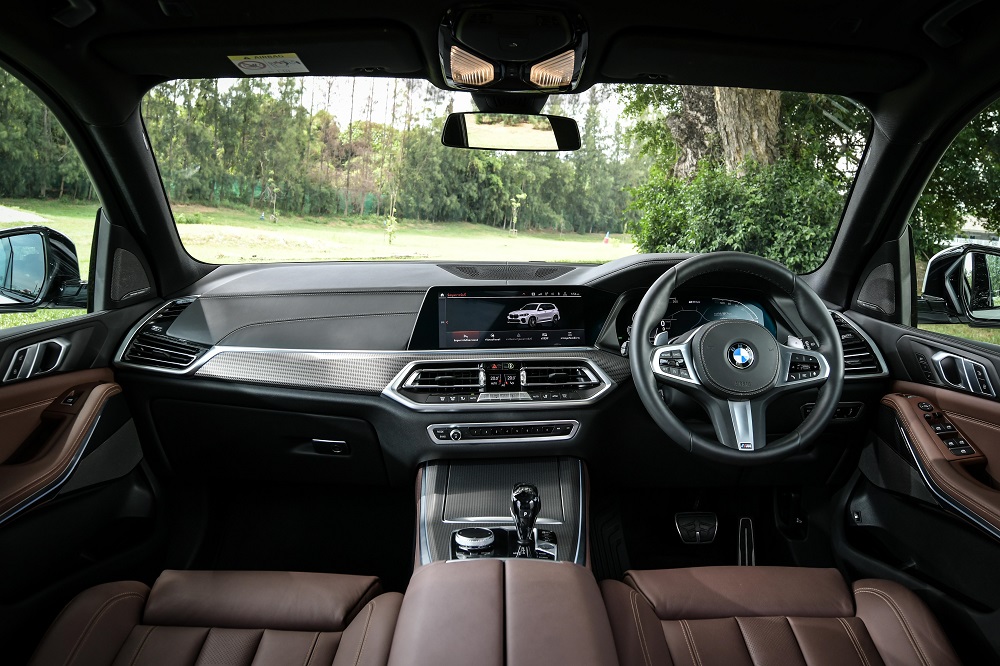 รีวิว X5 ภายในห้องโดยสาร