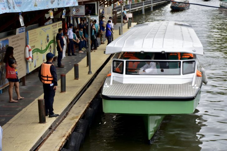 เรือไฟฟ้าคลองแสนแสบ ประชาชาติ เรือไฟฟ้าคลองแสนแสบ ประชาชาติ