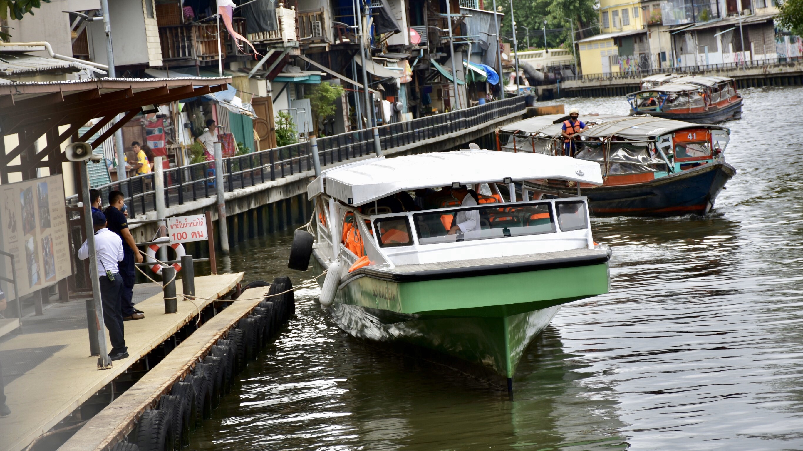 เรือคลองแสนแสบ ประกาศหยุดให้บริการช่วงปีใหม่ 4 วัน