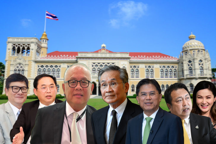 คณะรัฐมนตรีใหม่ ประยุทธ์ 2/2 เรียงจากซ้าย 1. นายเอนก เหล่าธรรมทัศน์ เป็น รัฐมนตรีว่าการกระทรวงการอุดมศึกษา วิทยาศาสตร์ วิจัยและนวัตกรรม 2. นายอนุชา นาคาศัย เป็น รัฐมนตรีประจำสำนักนายกรัฐมนตรี 3. นายสุพัฒนพงษ์ พันธ์มีเชาว์ เป็น รองนายกรัฐมนตรี และรัฐมนตรีว่าการกระทรวงพลังงาน
