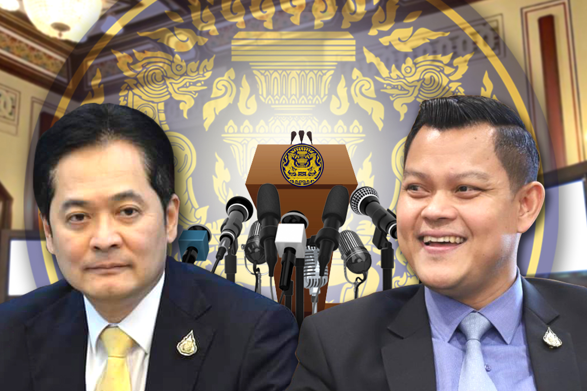 กลุ่มสามมิตร ศิษย์ประชาธิปัตย์ วัดกำลังหนุน “ธนกร-อนุชา” ชิงไมค์โฆษกรัฐบาล