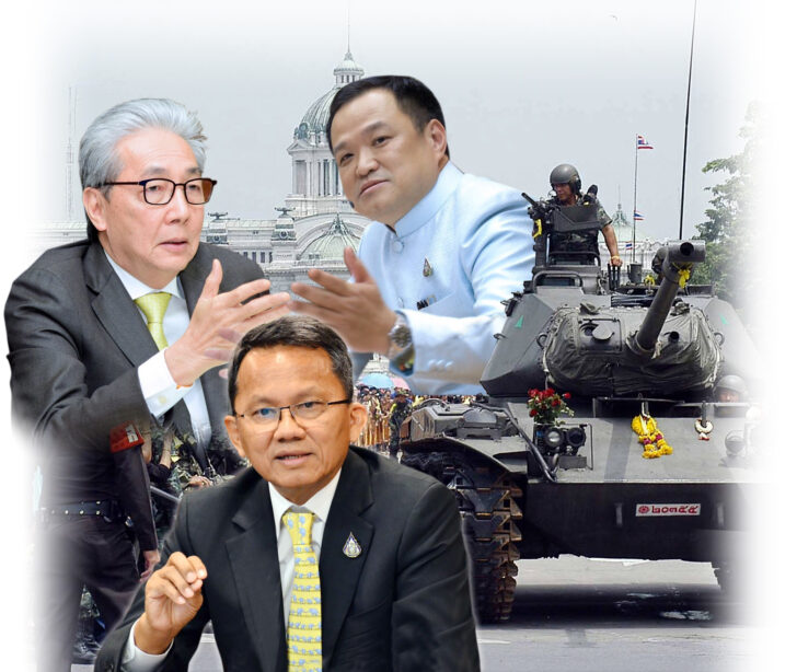 THAILAND-COUP-TANKS นักการเมือง