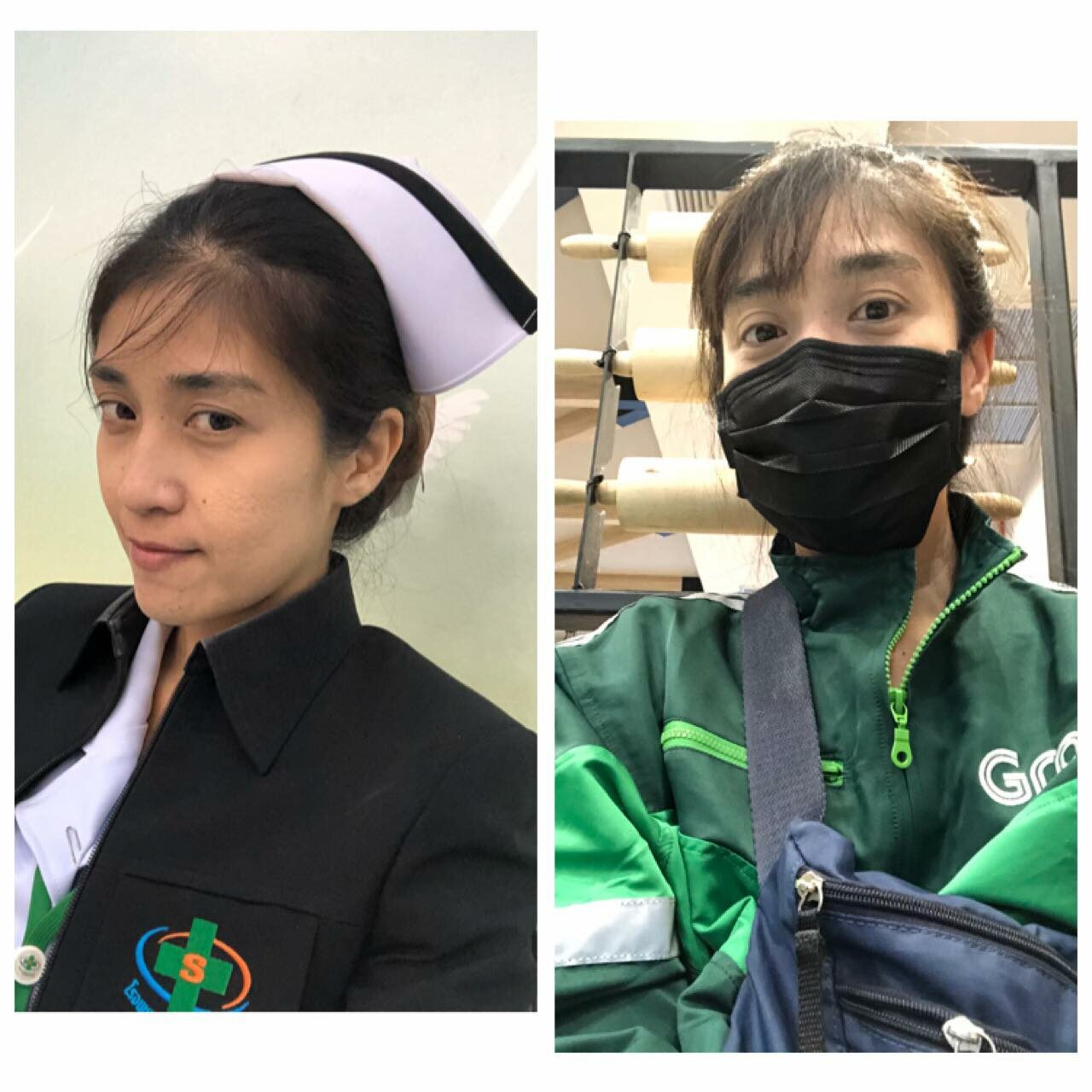 พยาบาลสาว ขับแกร็บฟู้ดหลังเลิกงาน-เปิดเพจเต้นให้ความรู้