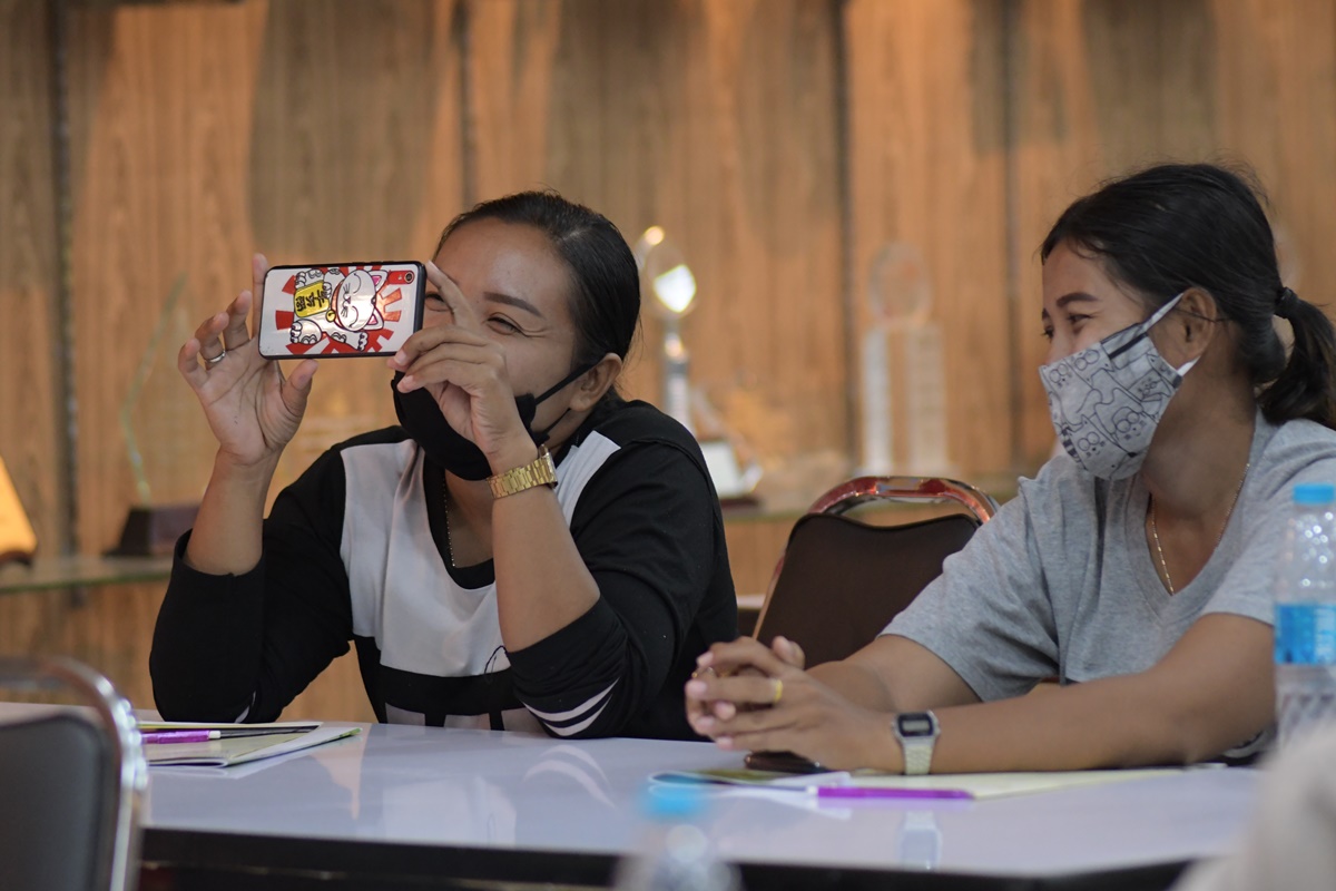 อบรมโครงการปลูกผักไร้ดิน “ที่ว่าง กินได้”