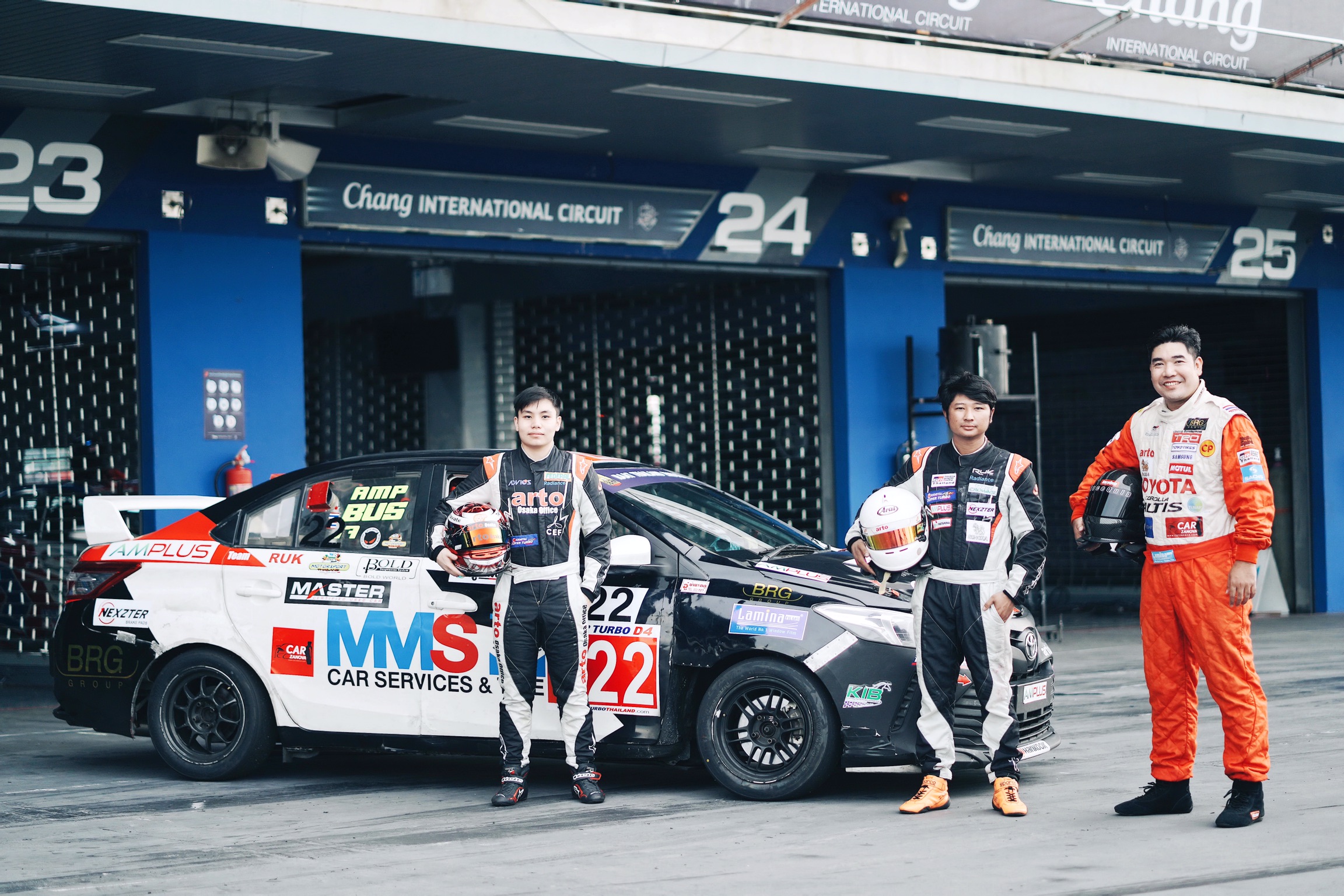 “แอมป์-บาส-เจ” รวมตัวสู้ศึก RAAT ENDURANCE  2020