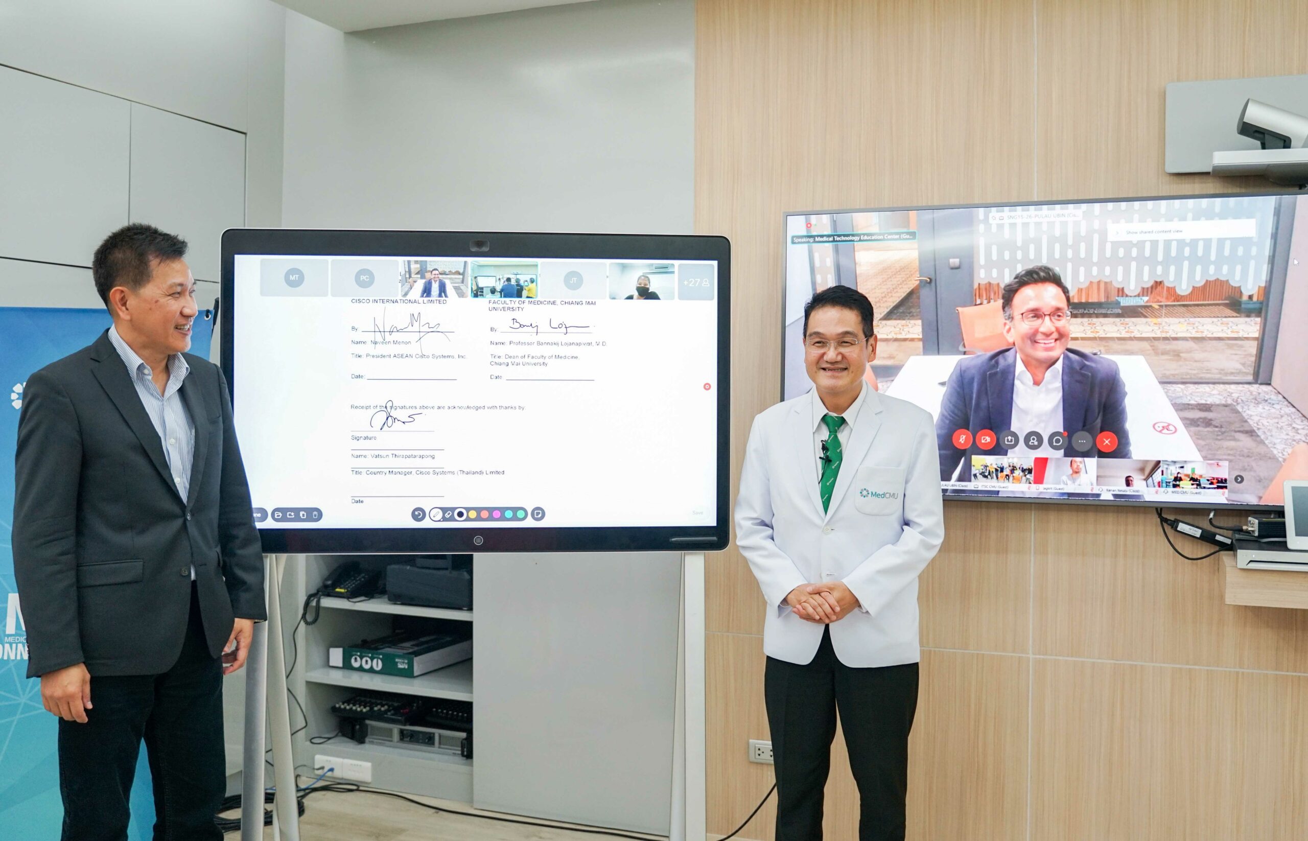 “ซิสโก้” ร่วมมือคณะแพทย์ฯมช.พัฒนา Med Tech ช่วยผู้ป่วยเข้าถึงบริการทางการแพทย์