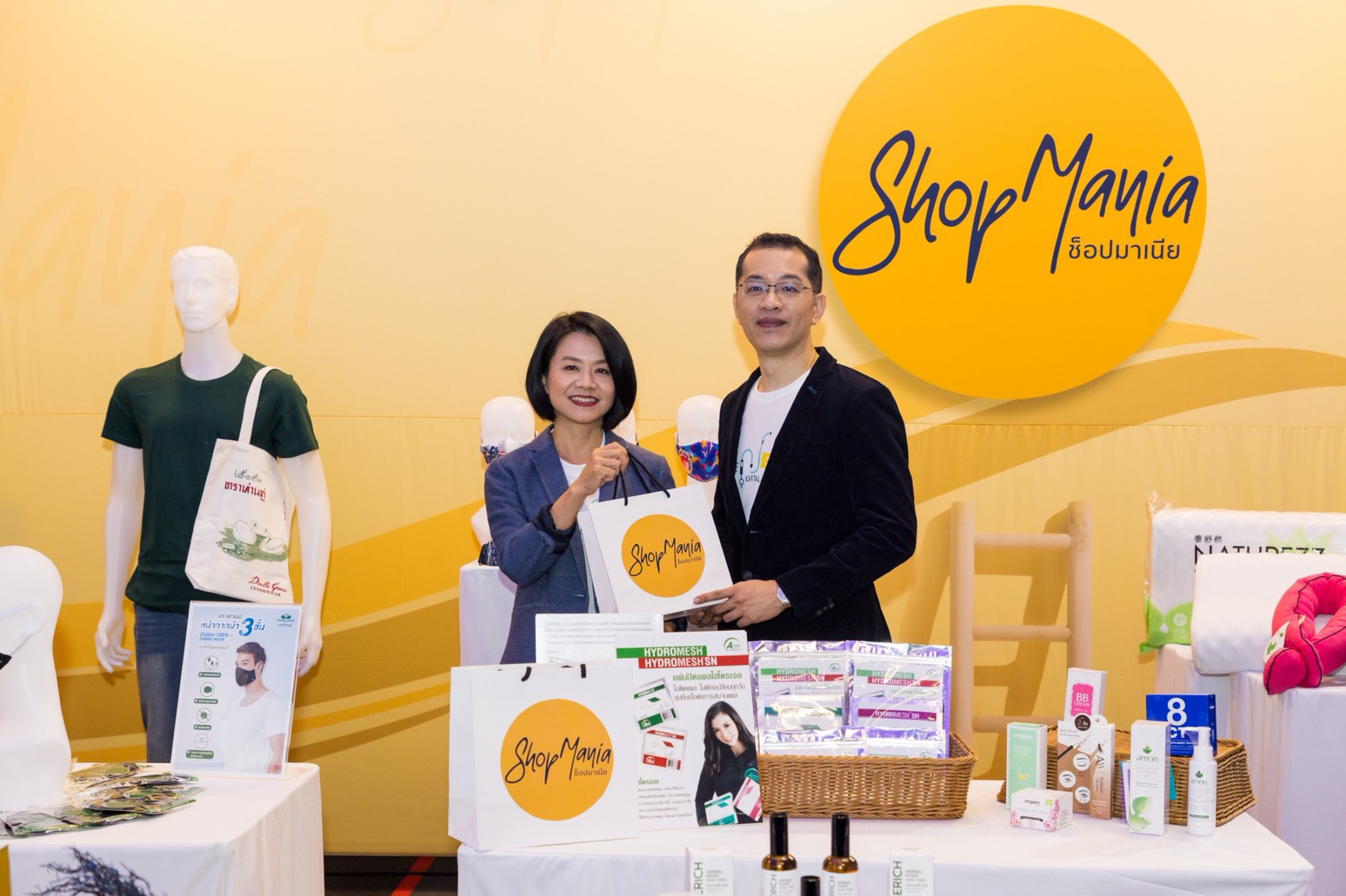 อสมท ผนึก วายดีเอ็ม เปิดตัว SHOP MANIA แพลตฟอร์มอีคอมเมิร์ซสินค้าไทย