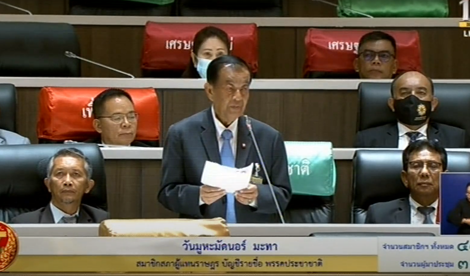 “วันนอร์” ไล่ ประยุทธ์ ลงจากอำนาจ ซัด ดีแต่กู้-หนี้บักโกรก
