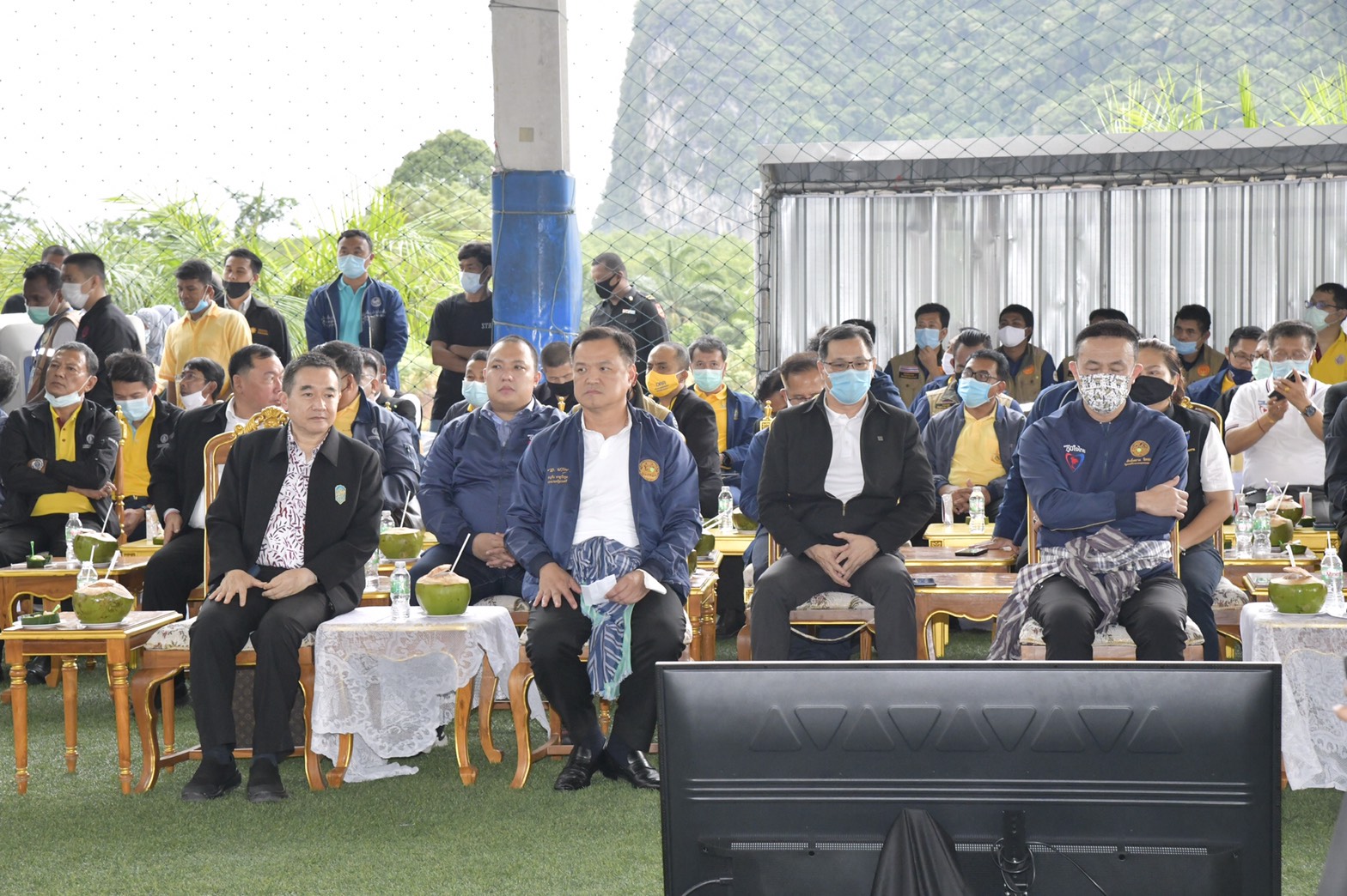 อนุทิน และ ศักดิ์สยาม ลงพื้นที่ เกาะลันตา จ. กระบี่