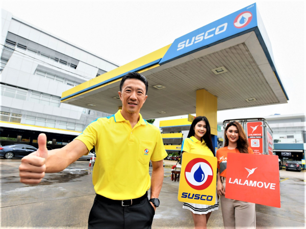 SUSCO เดินหน้าสร้างพันธมิตรธุรกิจ มอบสิทธิ์ LALAMOVE DRIVER