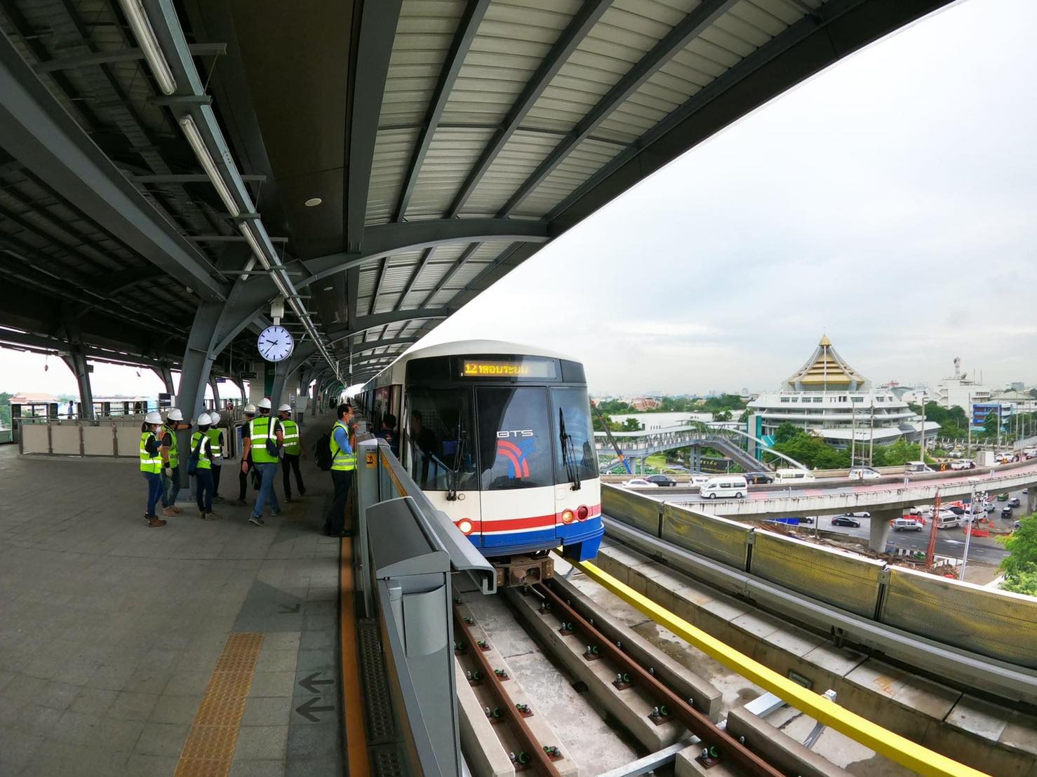 รถไฟฟ้า BTS ทดสอบเดินรถช่วง “วัดพระศรีฯ-คูคต” เล็งเปิดวิ่ง ธ.ค. นี้