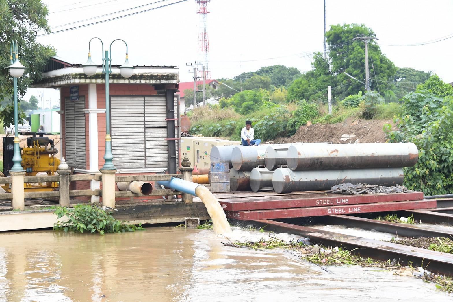 เขื่อนหนองปลาไหล เก็บน้ำทะลุความจุ 102% ปลัดเกษตรฯตั้งวอร์รูมเกาะติดน้ำท่วม